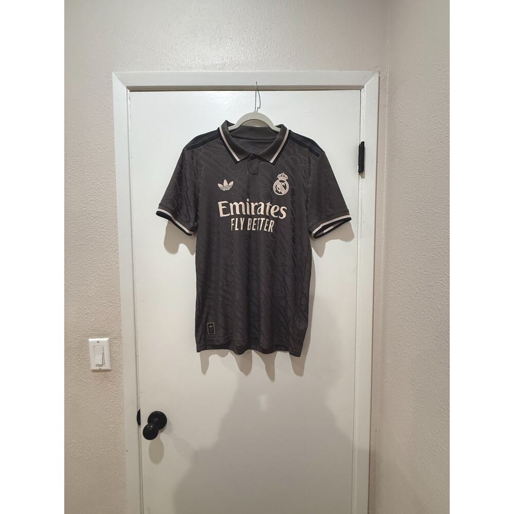 adidas Real Madrid 24/25 Third Men's Jersey Authentic Gray Size M